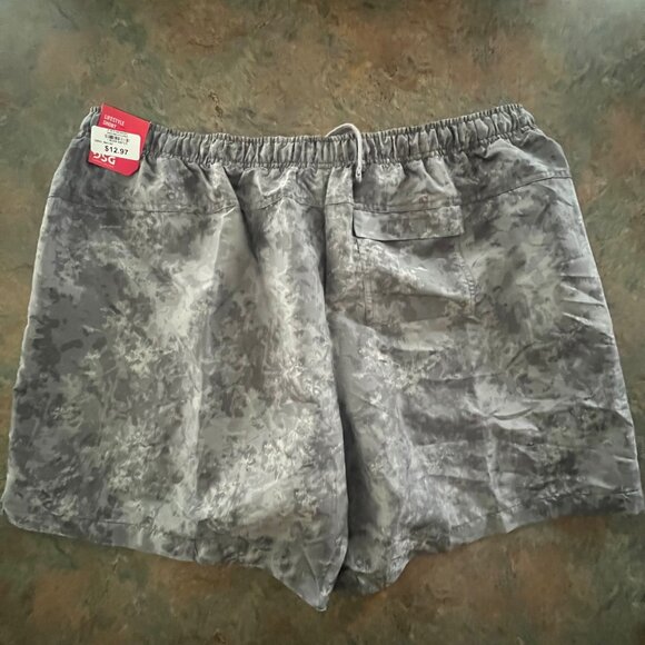 DSG‎ Mens Gray Tie-Dye Swim Shorts 2XL - Picture 2 of 8